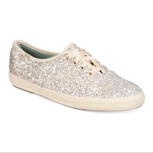 Keds for kate spade - Glitter Lace-Up Sneakers